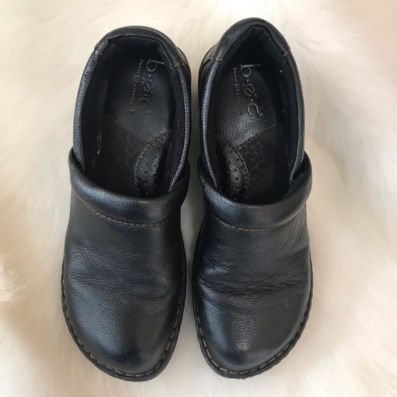 b•o•c ⚜️ Black Leather Mule Clog - Picture 4 of 15